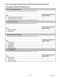 Stormwater Quality Worksheet - Connecticut, Page 14