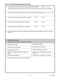 Stormwater Quality Worksheet - Connecticut, Page 3