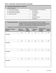 Stormwater Quality Worksheet - Connecticut, Page 5
