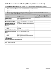 Stormwater Quality Worksheet - Connecticut, Page 9