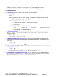 Appendix B Internal Control Questionnaire (Icq) for Consulting Engineers - Delaware, Page 17