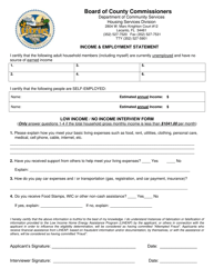 Liheap Application - Low Income Home Energy Assistance Program - Citrus County, Florida, Page 3