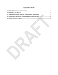 Community Services Block Grant (Csbg) Disaster Supplemental - Stage 3, Longer Term Recovery Application Technical Assistance Template - Draft - Florida, Page 2
