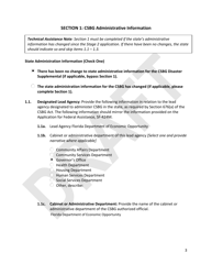 Community Services Block Grant (Csbg) Disaster Supplemental - Stage 3, Longer Term Recovery Application Technical Assistance Template - Draft - Florida, Page 3