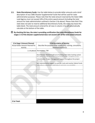 Community Services Block Grant (Csbg) Disaster Supplemental - Stage 3, Longer Term Recovery Application Technical Assistance Template - Draft - Florida, Page 8