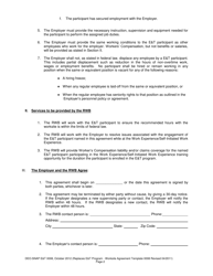 Form DEO-SNAP E&amp;T0008 Employment and Training Worksite Agreement - Florida, Page 2