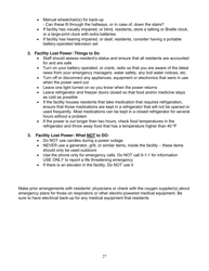 Group Care Program Preparedness Toolkit - Florida, Page 27