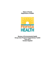 Document preview: Group Care Program Preparedness Toolkit - Florida (Spanish)