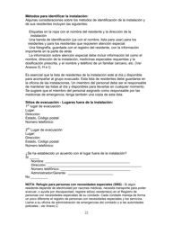 Group Care Program Preparedness Toolkit - Florida (Spanish), Page 23