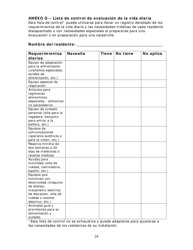 Group Care Program Preparedness Toolkit - Florida (Spanish), Page 25