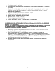 Group Care Program Preparedness Toolkit - Florida (Spanish), Page 36