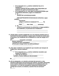 Group Care Program Preparedness Toolkit - Florida (Spanish), Page 5