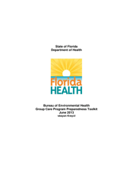 Document preview: Group Care Program Preparedness Toolkit - Florida (Haitian Creole)