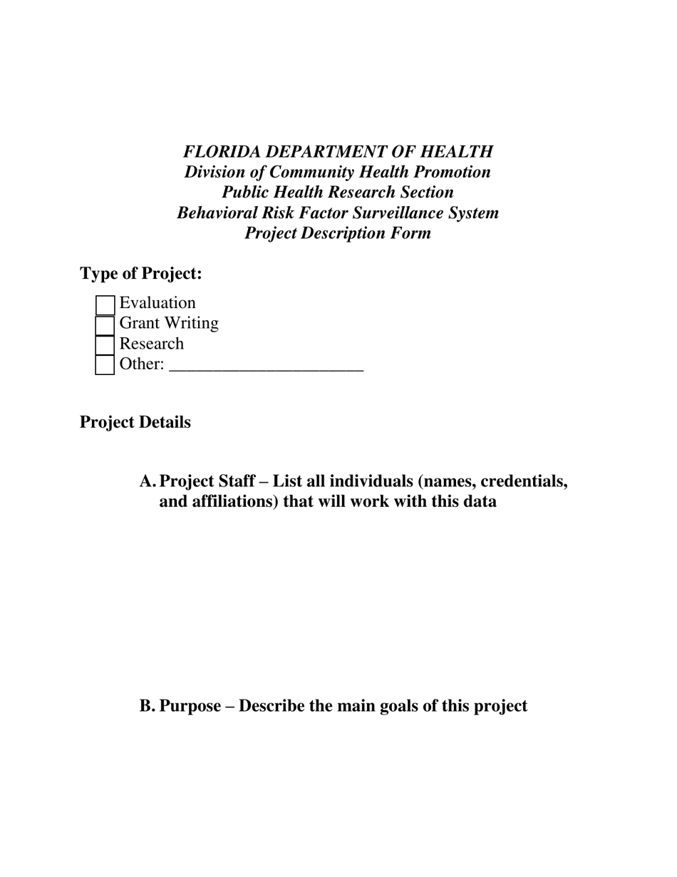 Behavioral Risk Factor Surveillance System (Brfss) Data Sharing Agreement - Florida, Page 3
