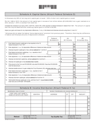 Form AR1002F Arkansas Fiduciary Income Tax Return - Arkansas, Page 2