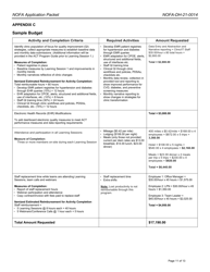 Form DH-21-0014 Arkansas Clinical Transformation (Act Program) Application Packet - Arkansas, Page 11