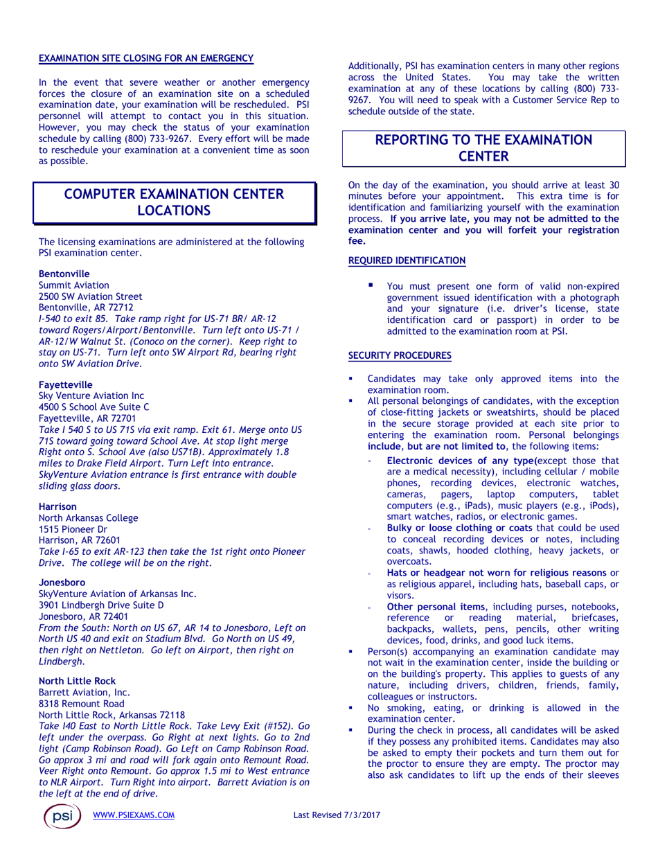 Arkansas Cosmetology Registration Form - Arkansas, Page 2