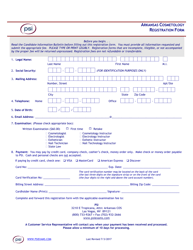 Arkansas Cosmetology Registration Form - Arkansas, Page 5
