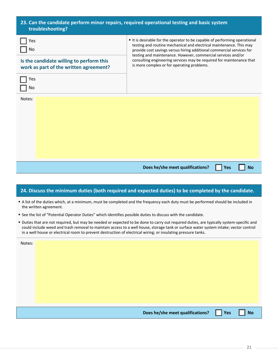 Operator Interview Tool - Arkansas, Page 12