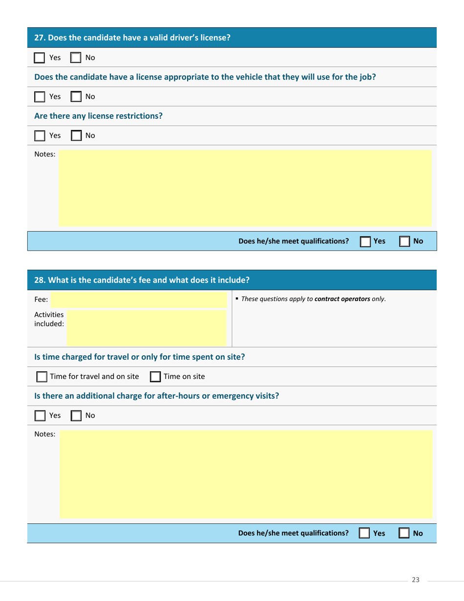 Operator Interview Tool - Arkansas, Page 14