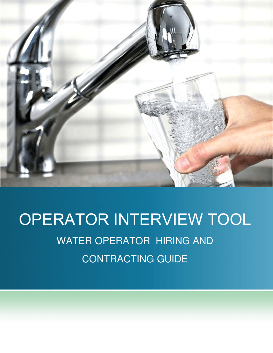 Operator Interview Tool - Arkansas, Page 1