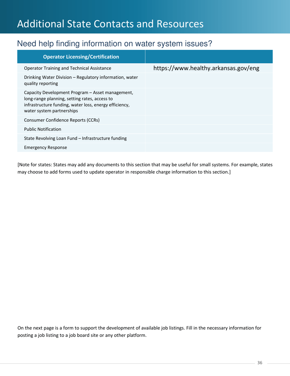 Operator Interview Tool - Arkansas, Page 27