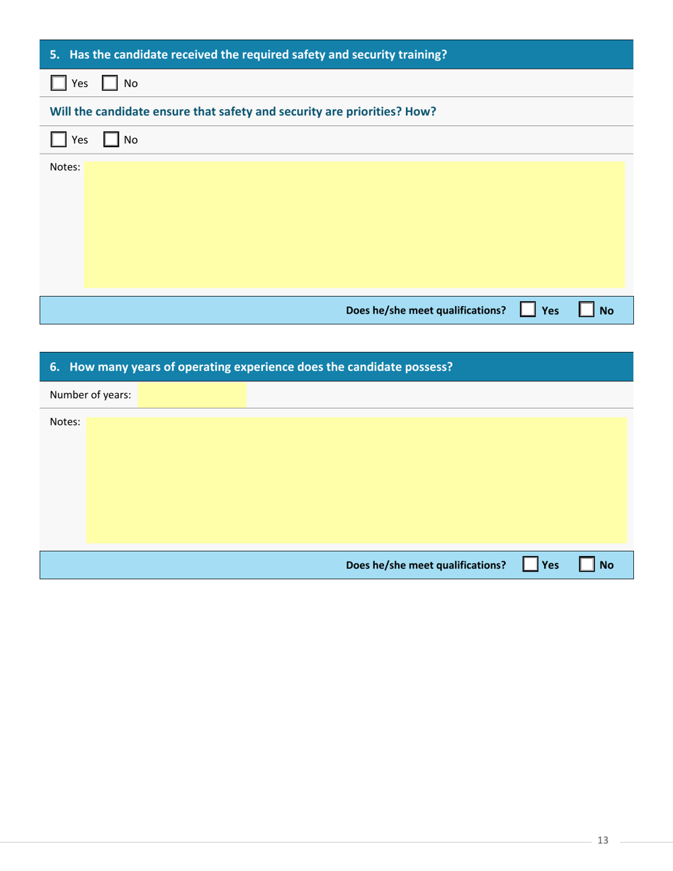 Operator Interview Tool - Arkansas, Page 4