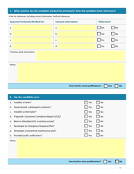 Operator Interview Tool - Arkansas, Page 5