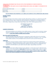New Ambulance Service License Application - Arkansas, Page 3