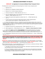 Transporter Permit Application - Arkansas