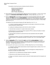 Transporter Permit Application - Arkansas, Page 3