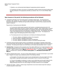 Transporter Permit Application - Arkansas, Page 4