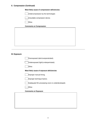 Mammography Evaluation Form - Physician&#039;s Review Form - Arkansas, Page 4