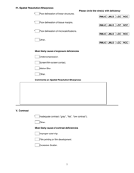 Mammography Evaluation Form - Physician&#039;s Review Form - Arkansas, Page 5