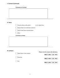 Mammography Evaluation Form - Physician&#039;s Review Form - Arkansas, Page 6
