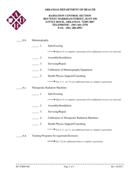 RC Form 800 Application for Registration as a Vendor in the State of Arkansas - Arkansas, Page 2