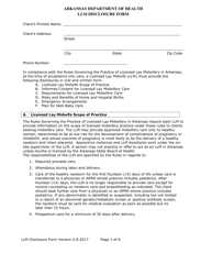 Llm Disclosure Form - Arkansas