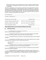 Llm Disclosure Form - Arkansas, Page 2