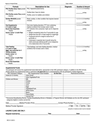 Form WIC-51 Special Formula Request - Wic Program - Arkansas, Page 2