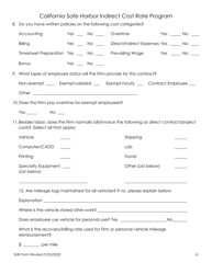 California Safe Harbor Rate Form - California, Page 6