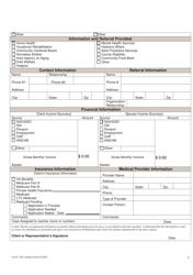 Form ULTC100.2 Initial Screening and Intake - Colorado, Page 2