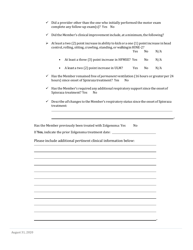 Spinraza (Nusinersen) Coverage Standards and Request Form - Colorado, Page 6
