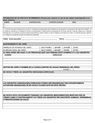 Verano El Programa De Transicion Forma De Registracion - Georgia (United States) (Spanish), Page 2