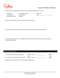 Section 504 Referral Packet - Georgia (United States), Page 5