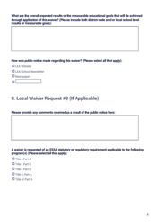 Ed-Flex Waiver Application - Georgia (United States), Page 8