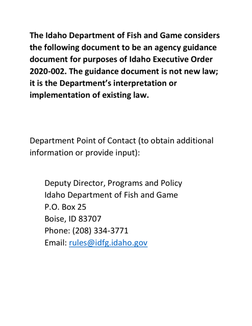 Form HRS001 Personnel Complaint Form - Idaho