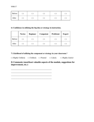 Appendix G Reading Module Satisfaction Questions - Idaho, Page 2