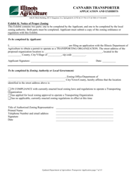 Cannabis Transporter Application and Exhibits - Illinois, Page 7