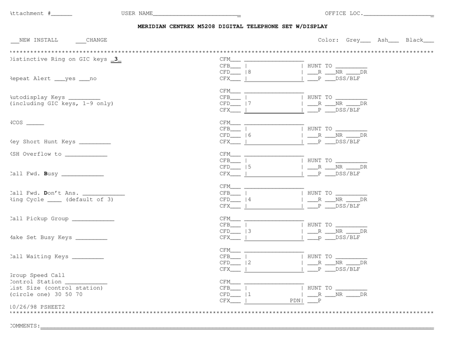 P-Phone Key Sheets - Illinois, Page 8