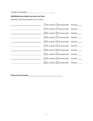 Formulario CFS151-C/S Resumen De La Revision De Colocacion - Illinois (Spanish), Page 3